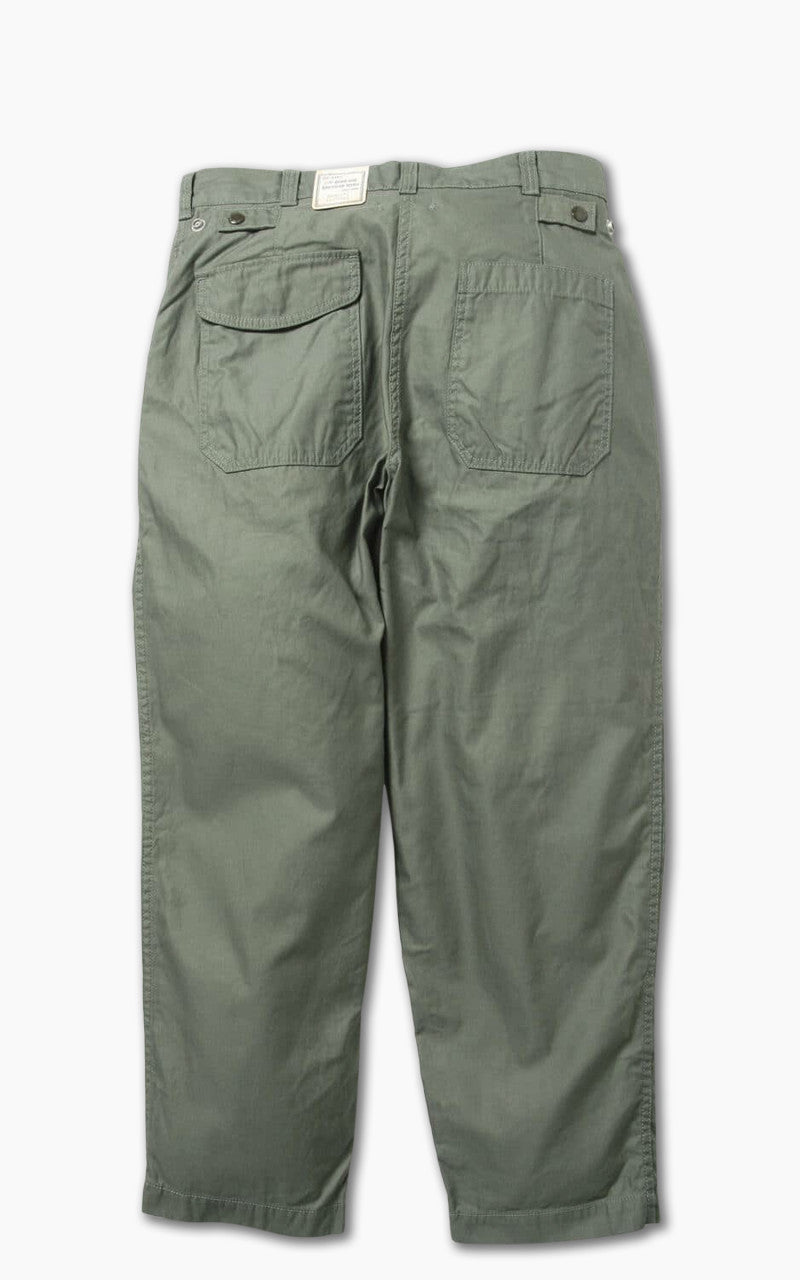 Beams Plus Back Satin Baker Pants Sage Green