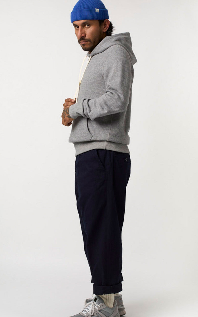 Merz b. Schwanen 382 Hooded Sweater Anthracite Melange