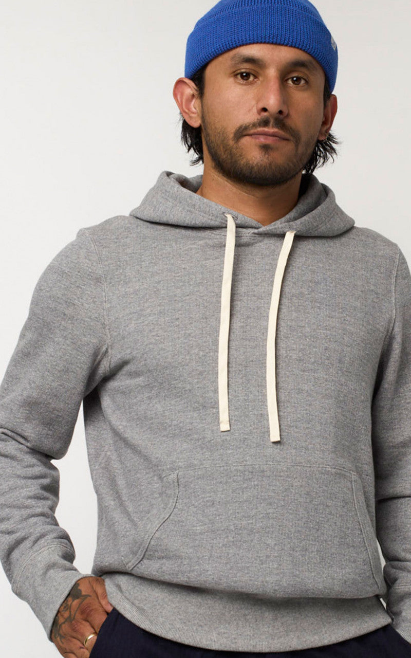 Merz b. Schwanen 382 Hooded Sweater Anthracite Melange