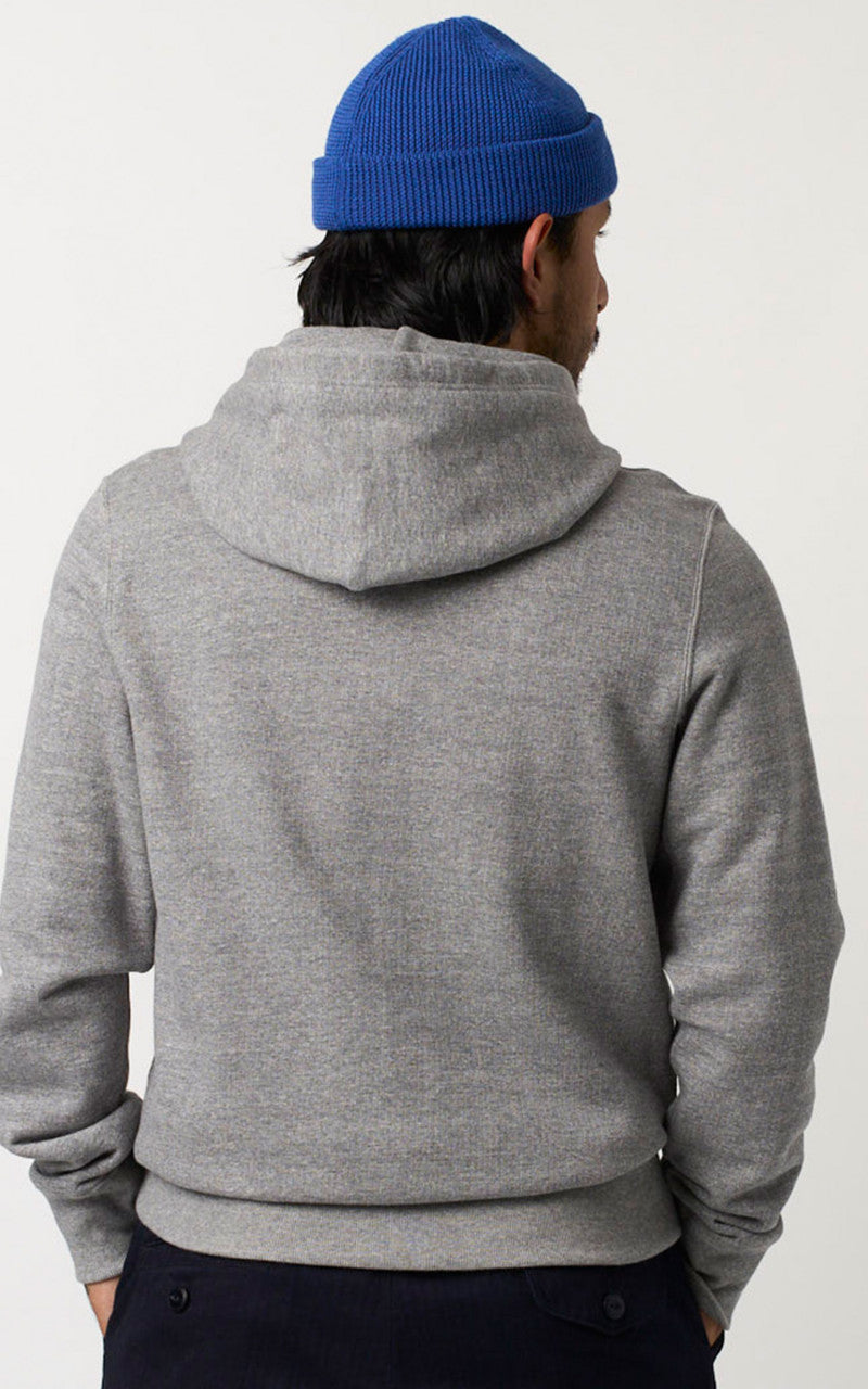 Merz b. Schwanen 382 Hooded Sweater Anthracite Melange