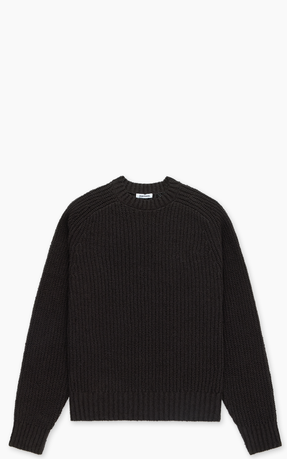 3sixteen Cotton Crewneck Sweater Boucle Bark