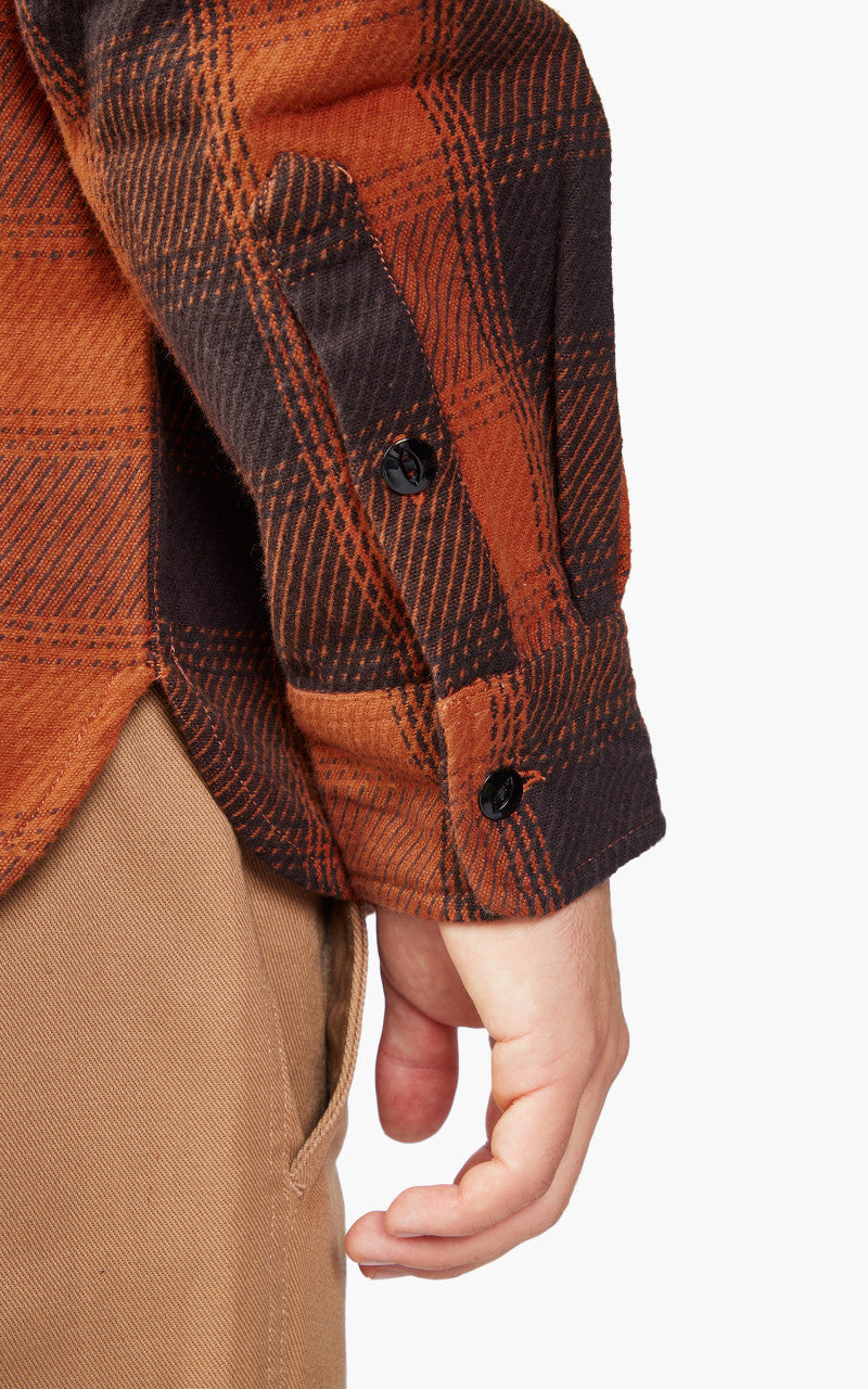3sixteen Crosscut Flannel Rust Twill