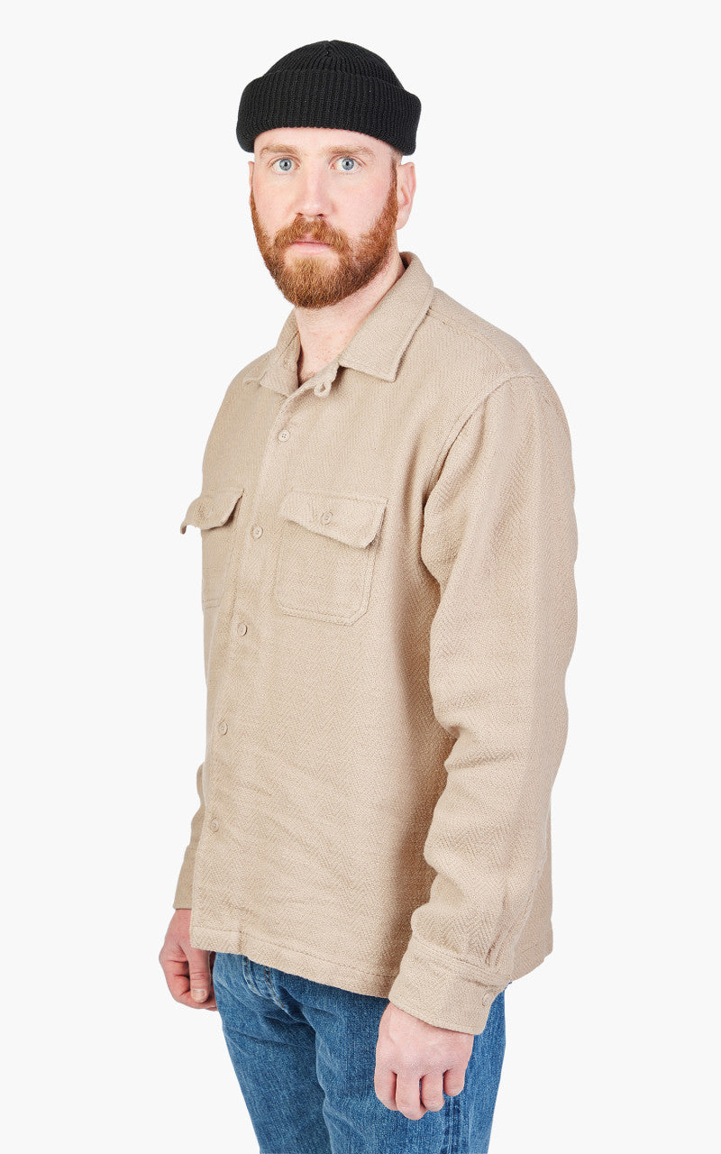 3sixteen Camp Shirt HBT Handloom Natural