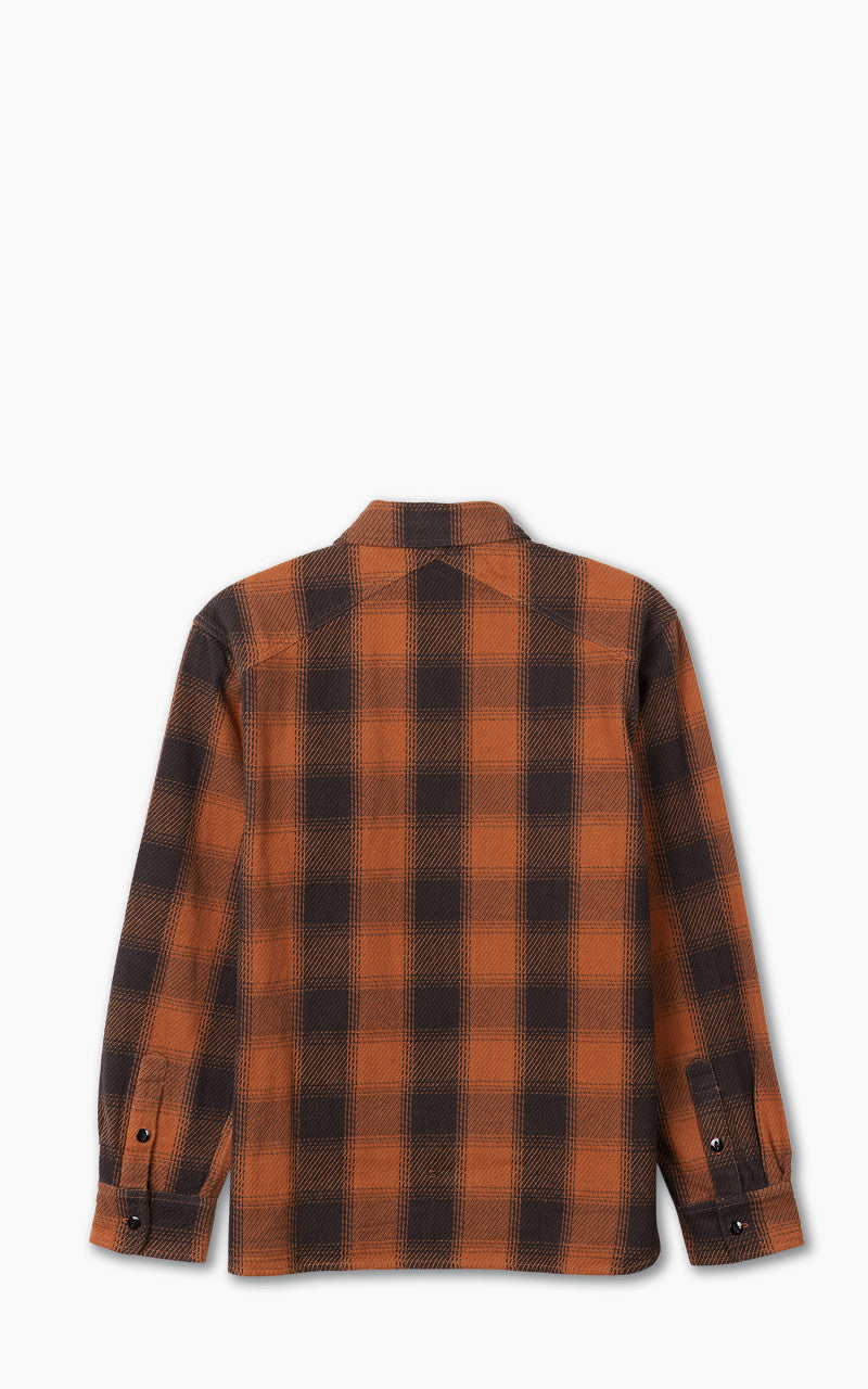 3sixteen Crosscut Flannel Rust Twill