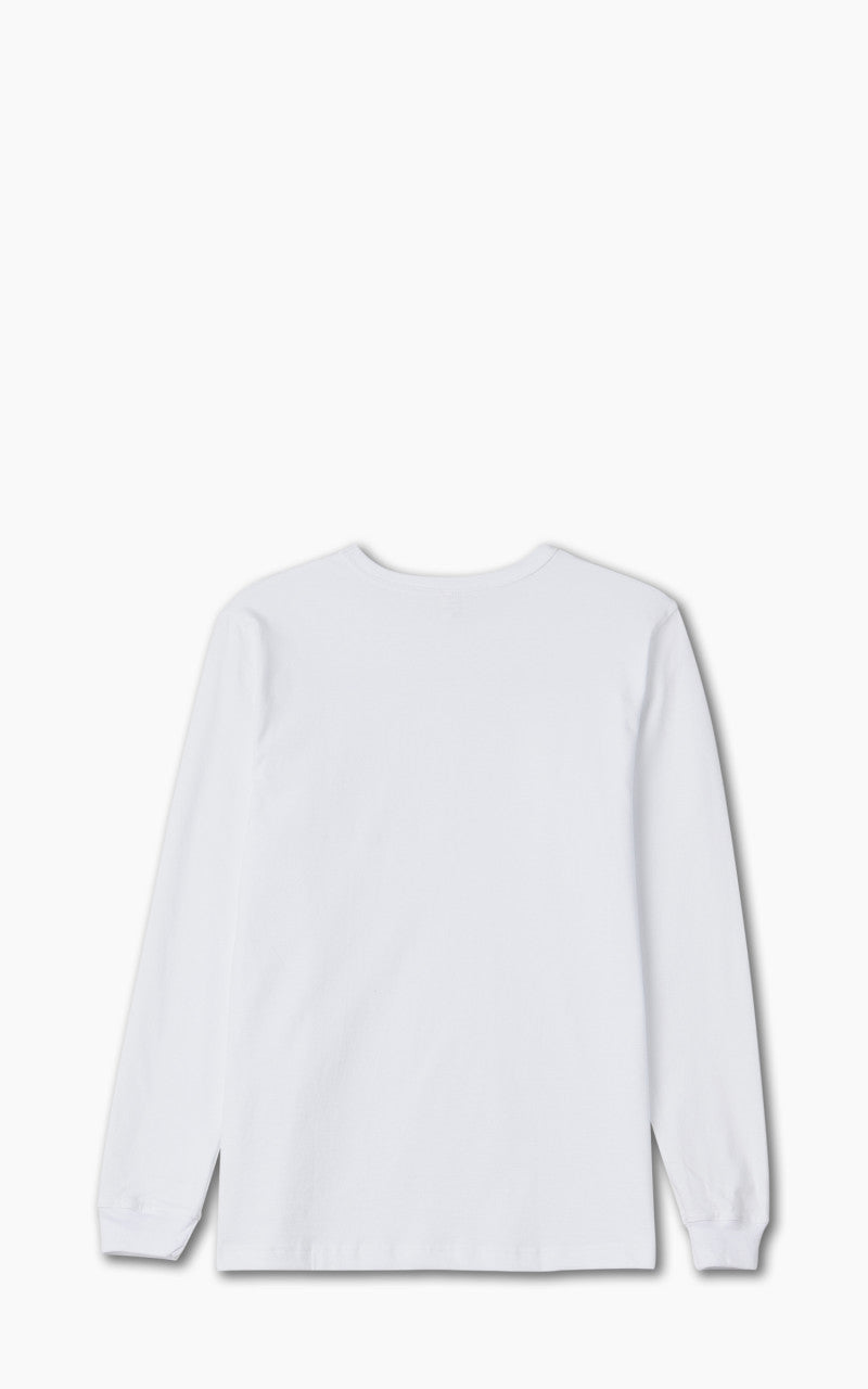 3sixteen Long Sleeve Henley White