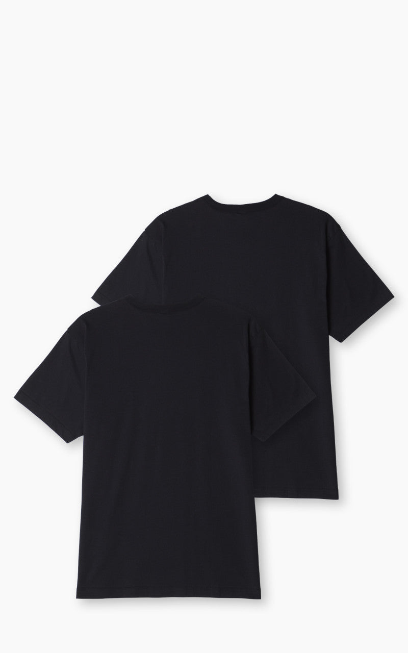 3sixteen Pima Pocket T-Shirt 2 Pack Black