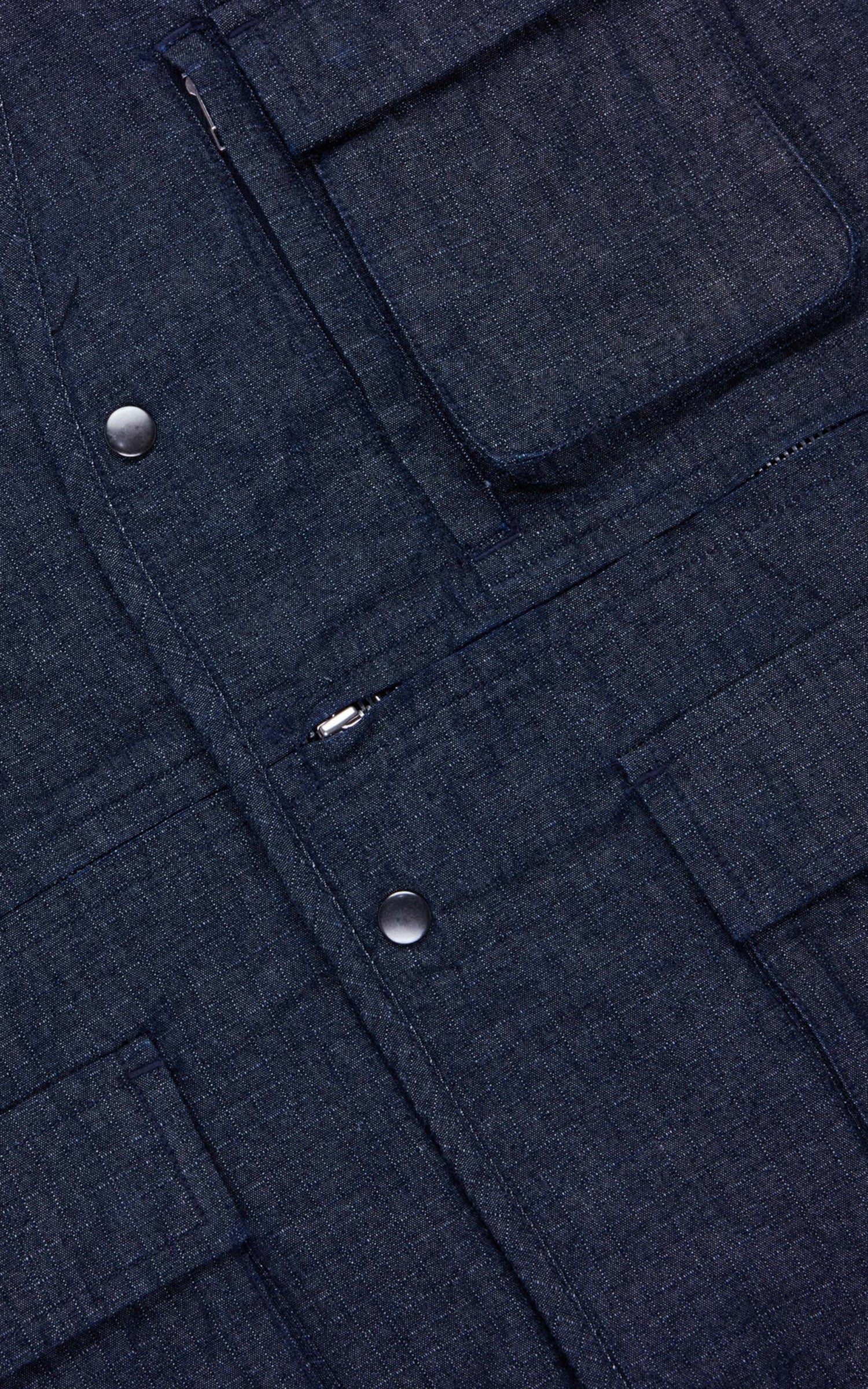 3sixteen Field Vest Ripstop Indigo