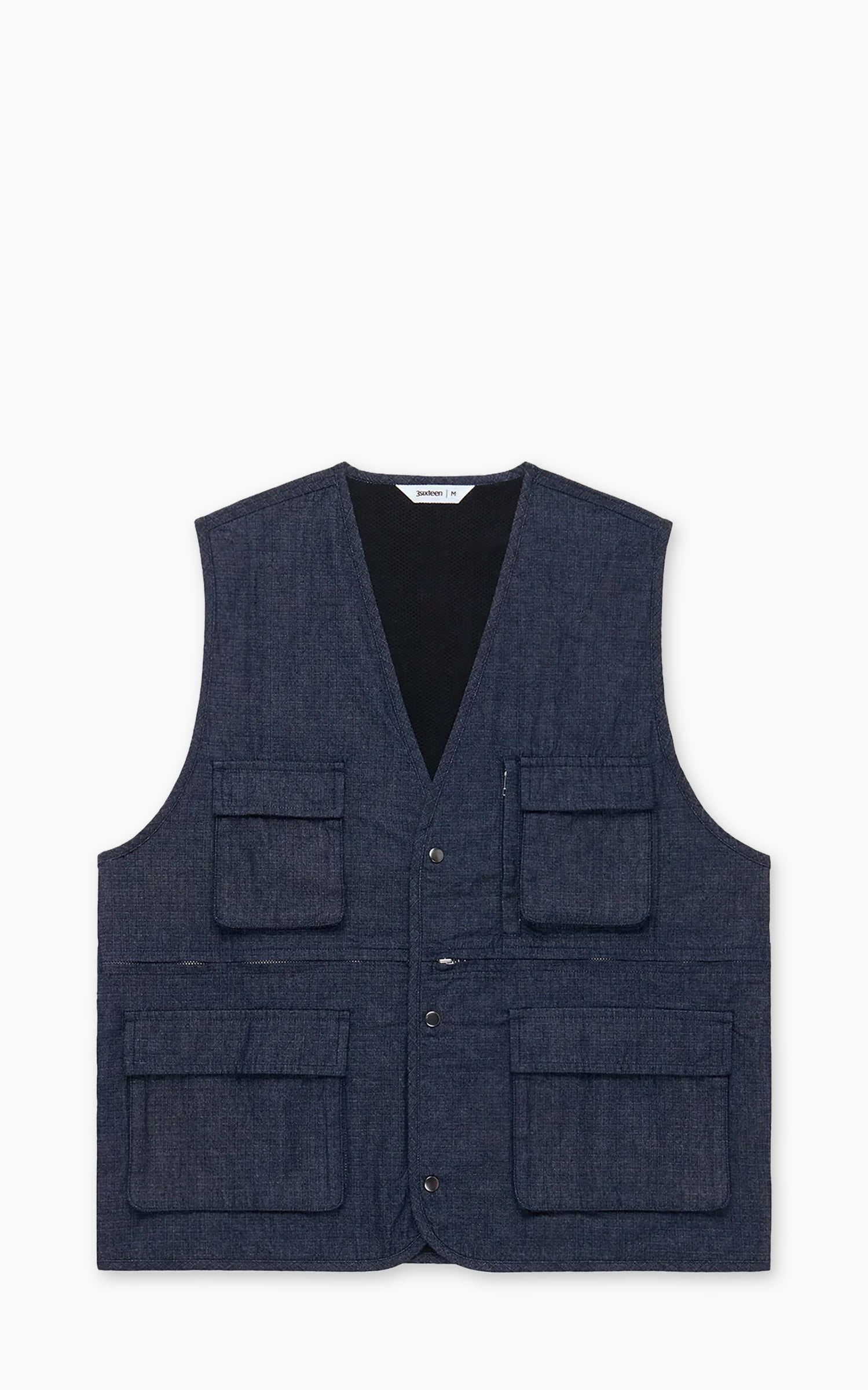 3sixteen Field Vest Ripstop Indigo