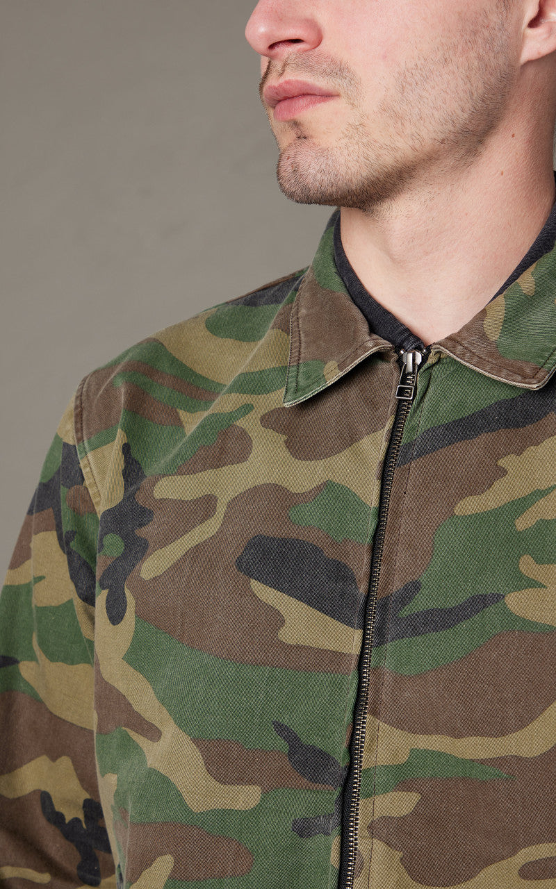 3sixteen Club Jacket Camo Twill