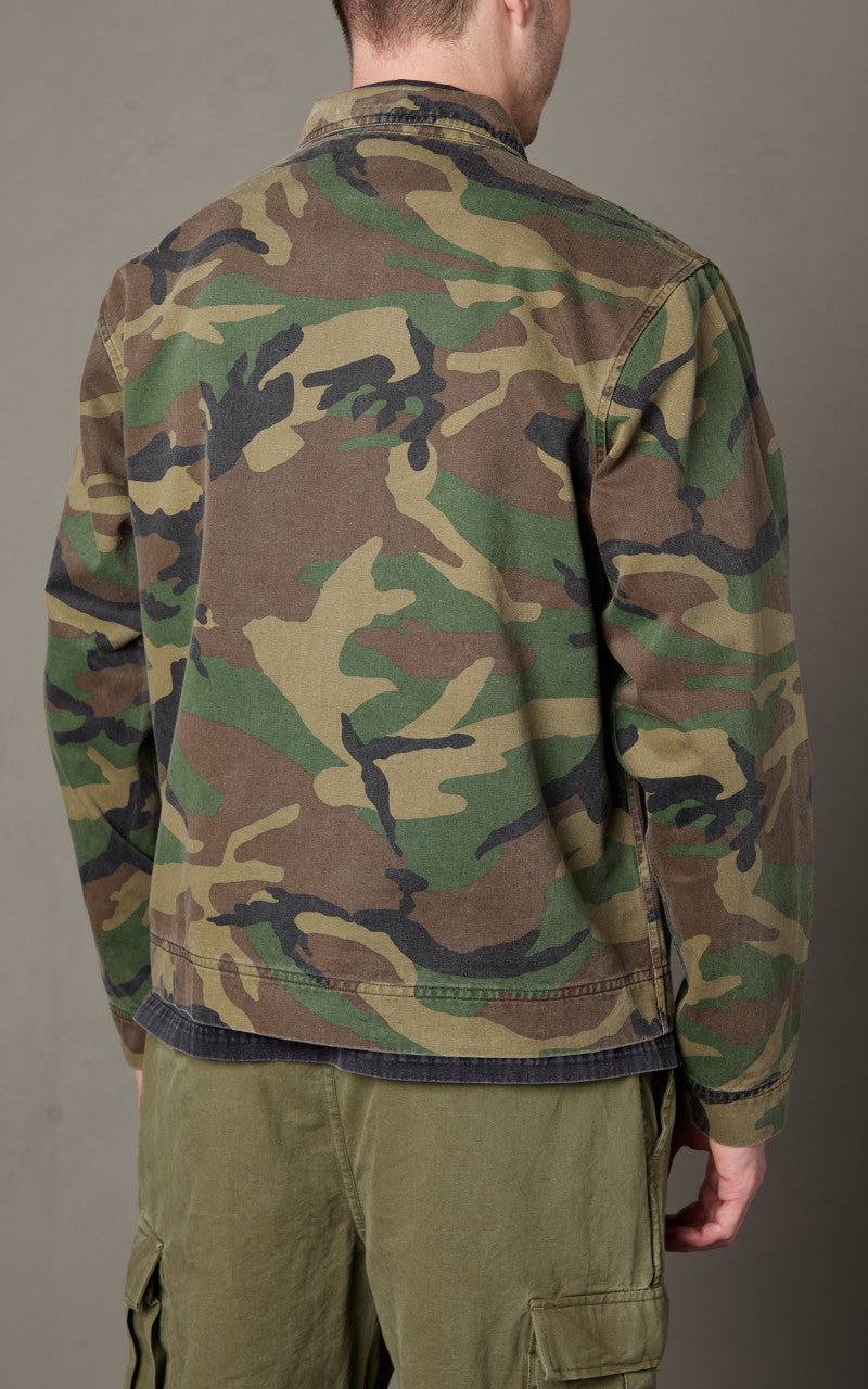 3sixteen Club Jacket Camo Twill