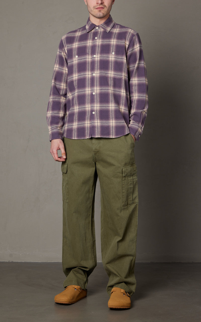 3sixteen Utility Shirt Faded Lilac