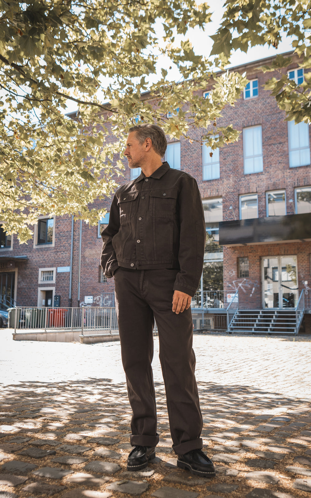 3sixteen Trucker Jacket Umber Twill