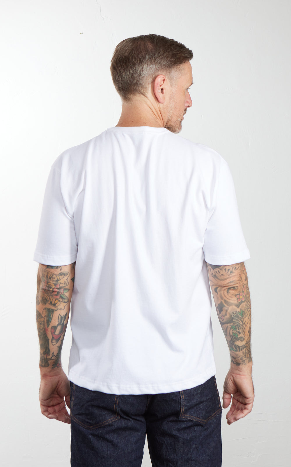 3sixteen Heavyweight Boxy T-Shirt White