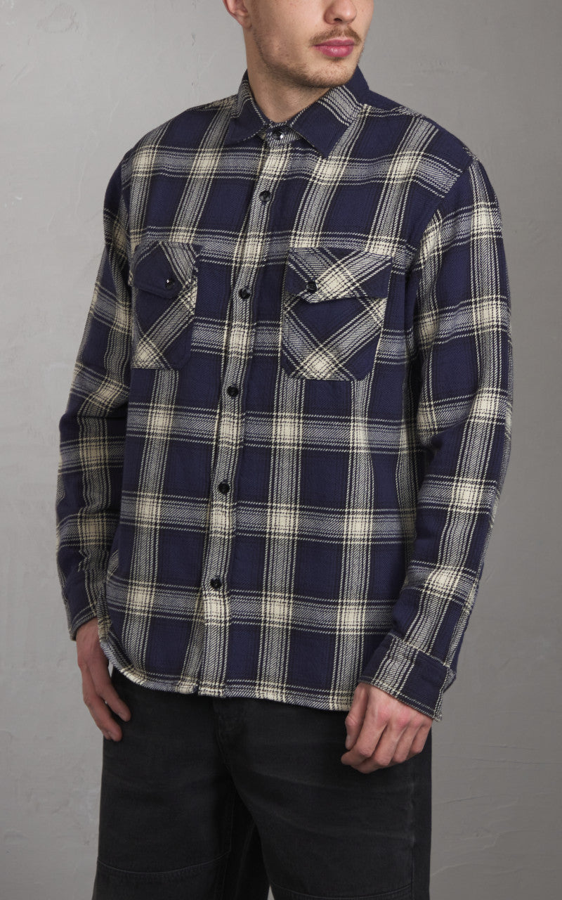 3sixteen Crosscut Flannel Plaid Midnight