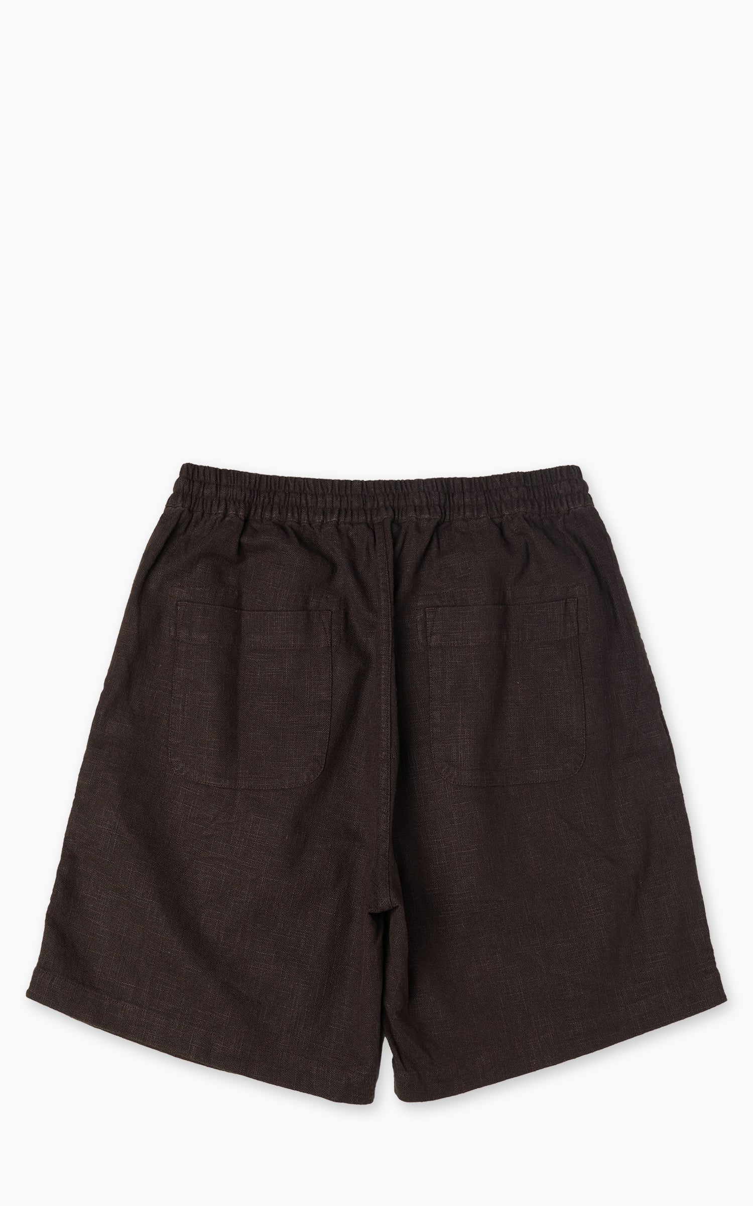 3sixteen Drawstring Short Linen Chocolate
