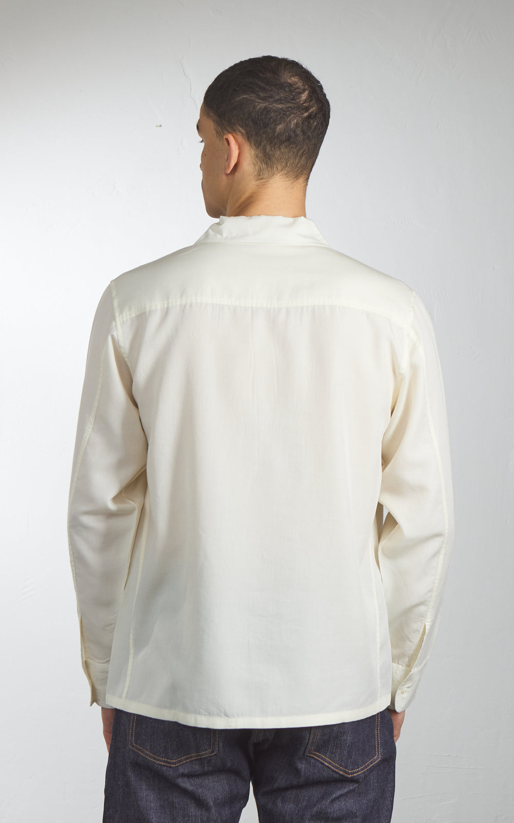3sixteen Western Overshirt Ecru