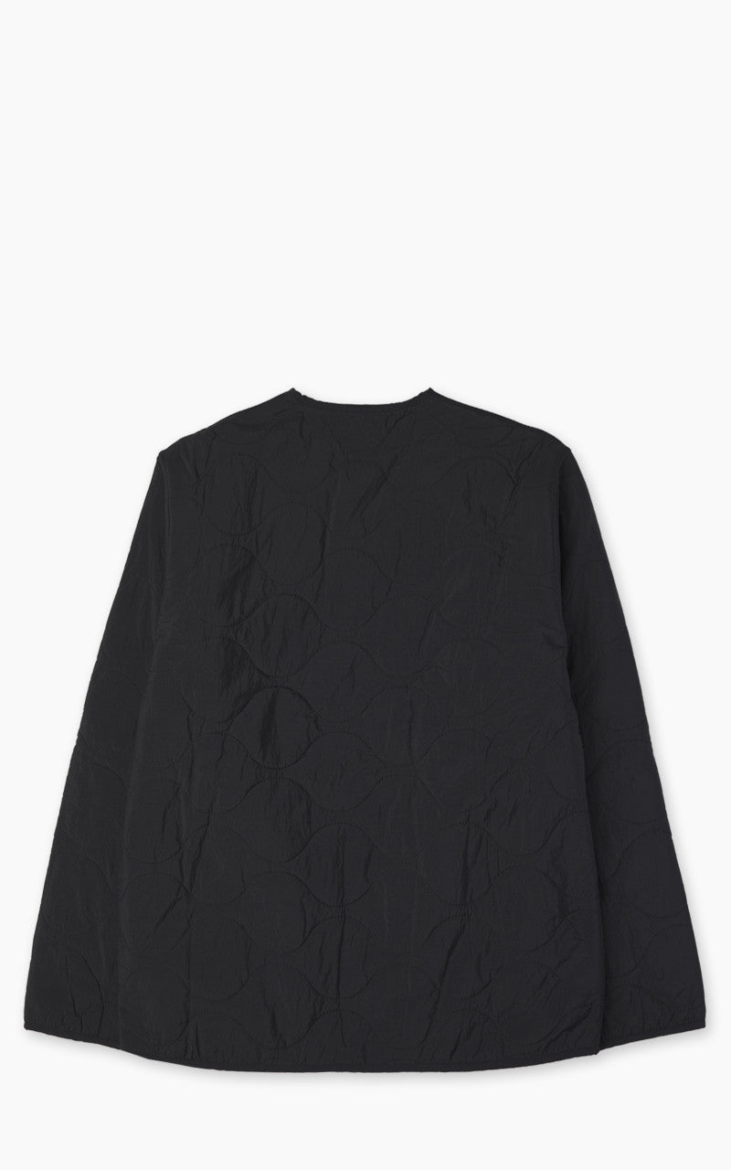 3sixteen Zip Liner Jacket Nylon Sherpa Black