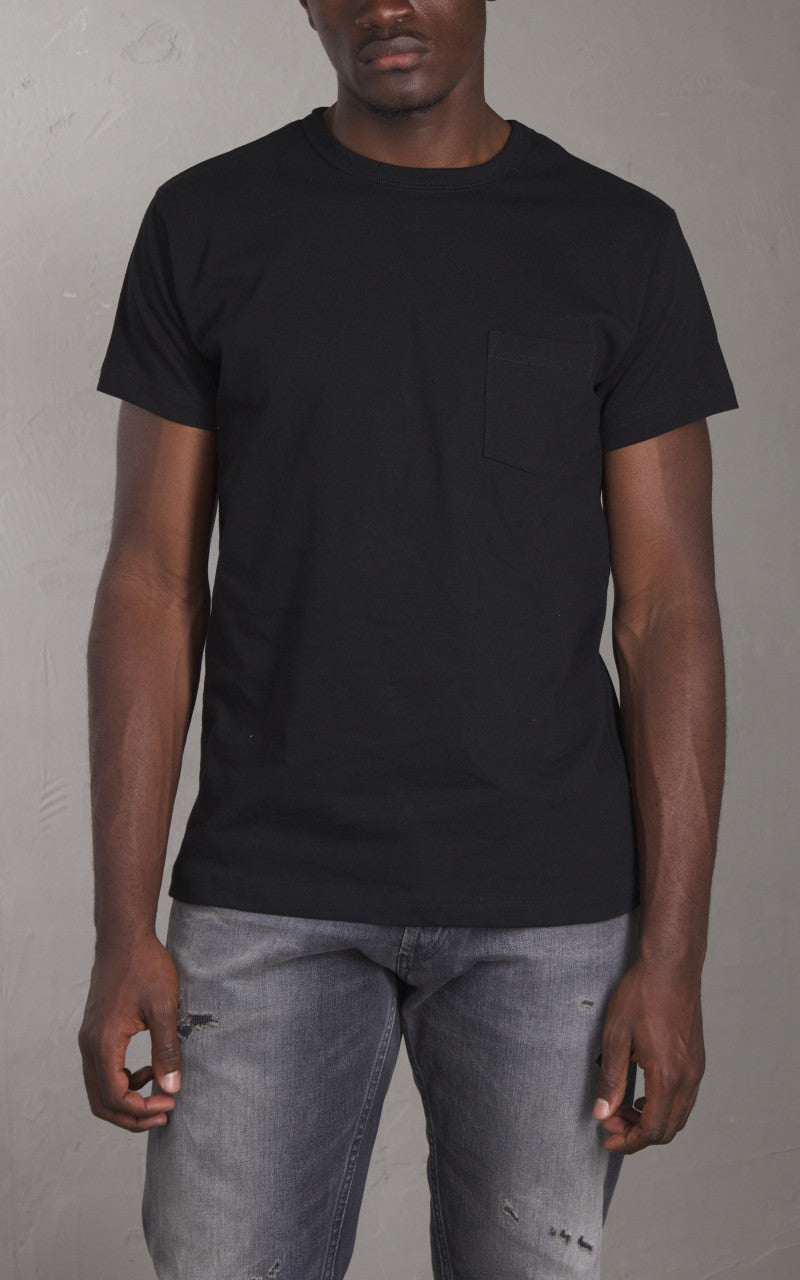 3sixteen Heavyweight Pocket T-Shirt 2 Pack Black