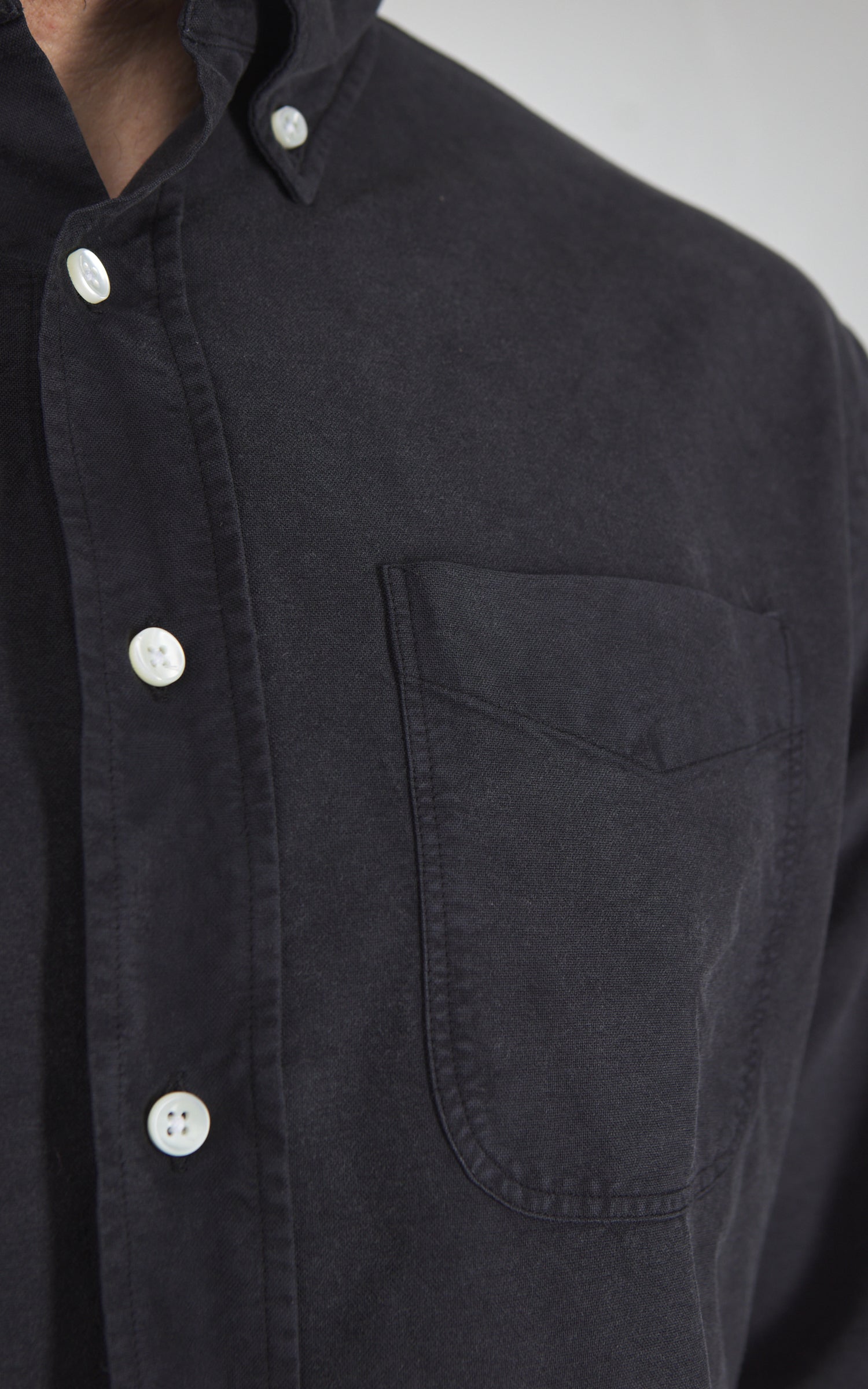 3sixteen Big Oxford Vintage Black