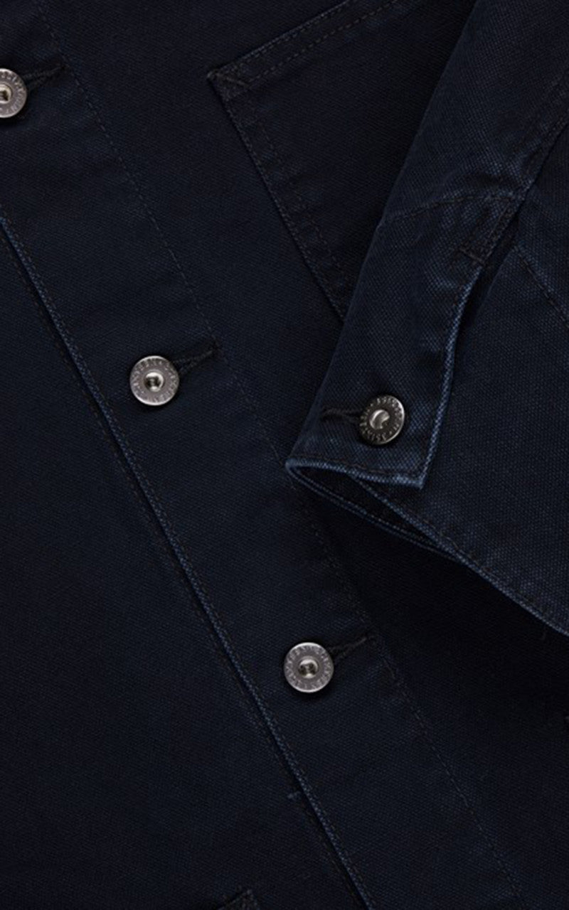 3sixteen Chore Jacket Stonewash Canvas Black