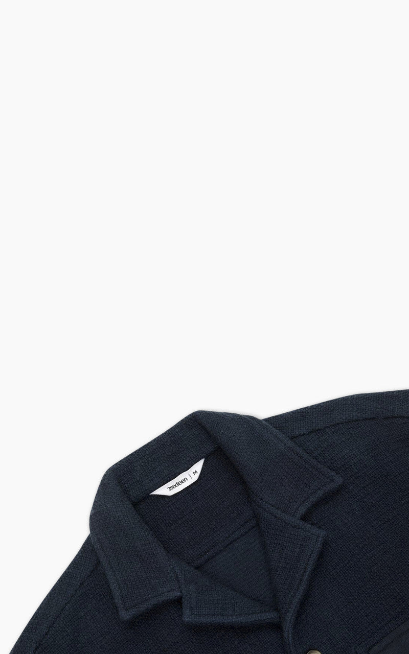 3sixteen Field Shirt Midnight Slub