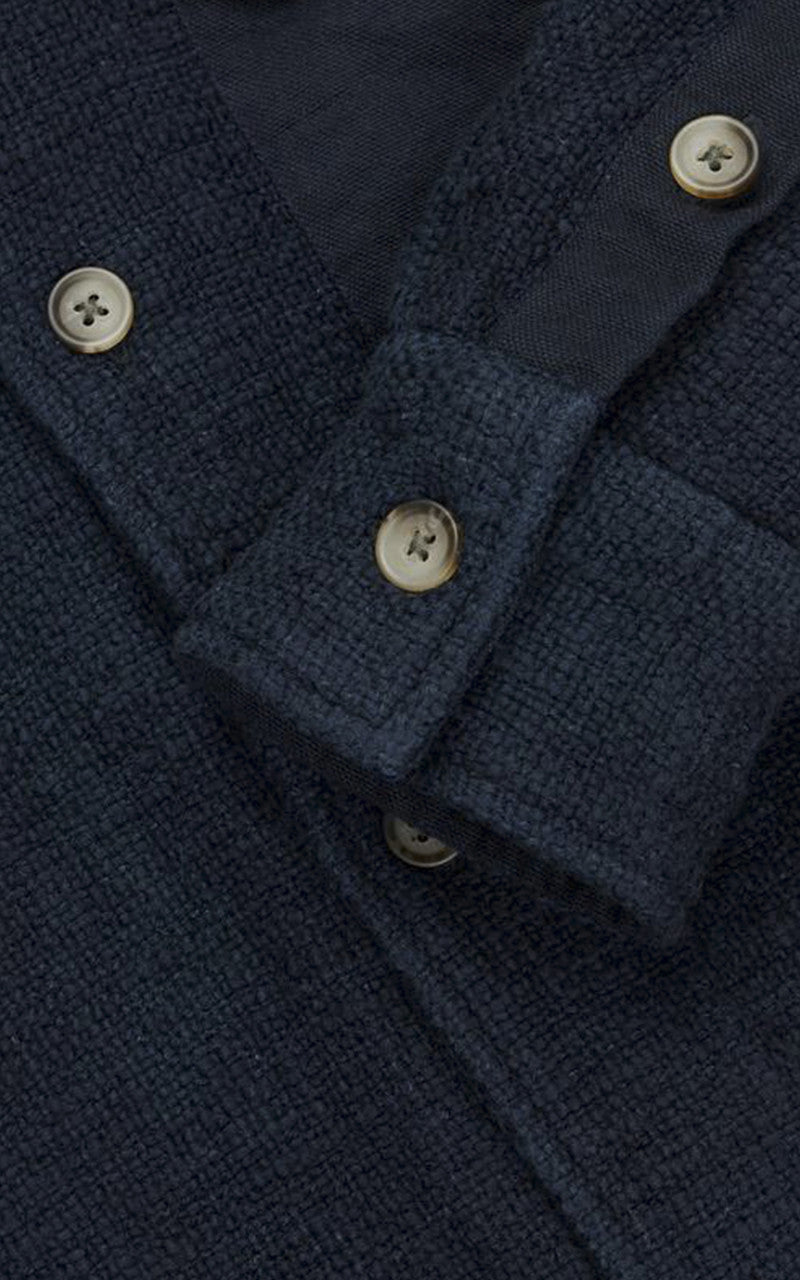 3sixteen Field Shirt Midnight Slub