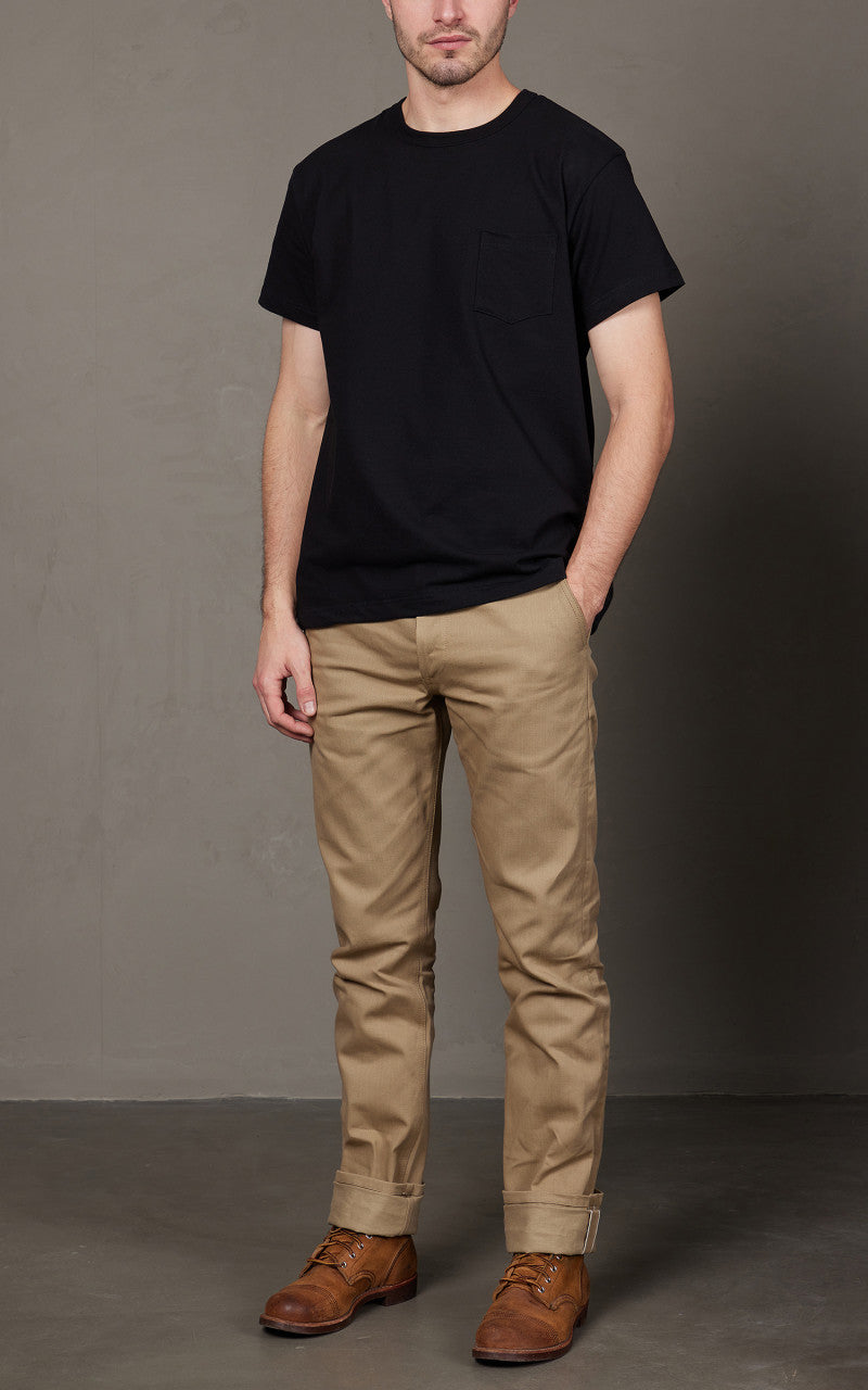 3sixteen Pima T-Shirt 2 Pack Black