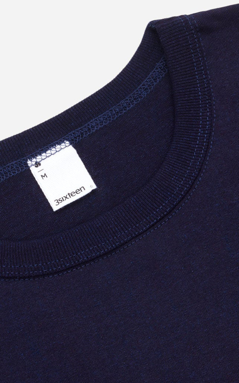 3sixteen Heavyweight T-Shirt 2 Pack Indigo