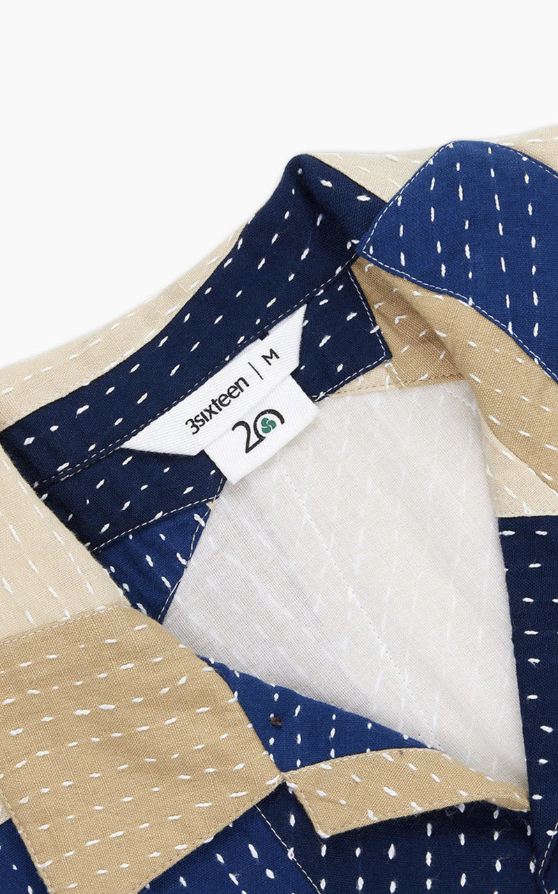 3sixteen Vacation Shirt Patchwork Kantha