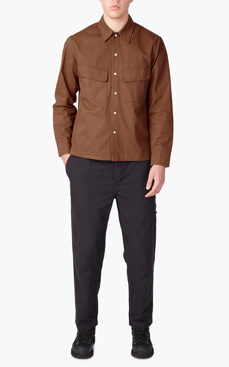 3sixteen Western Overshirt Rust