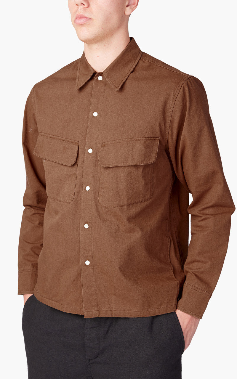 3sixteen Western Overshirt Rust