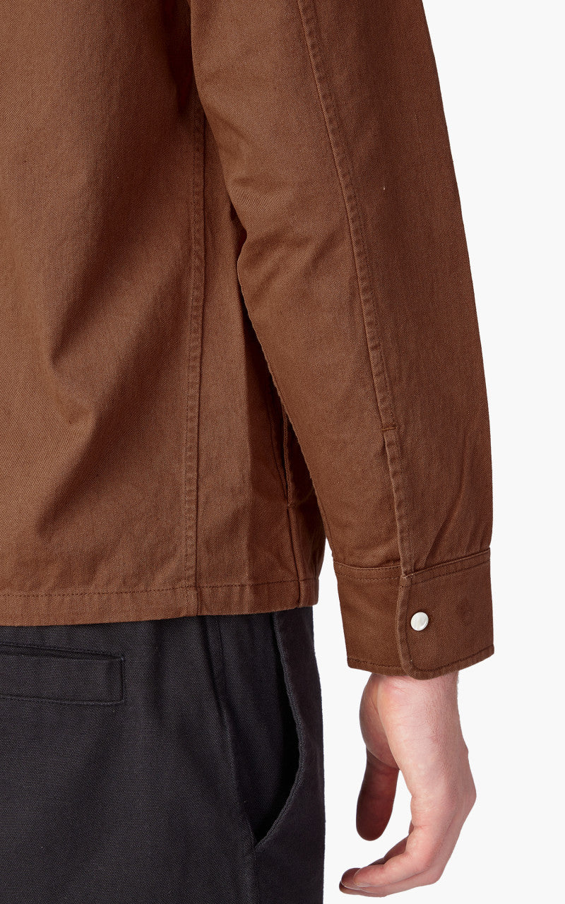 3sixteen Western Overshirt Rust