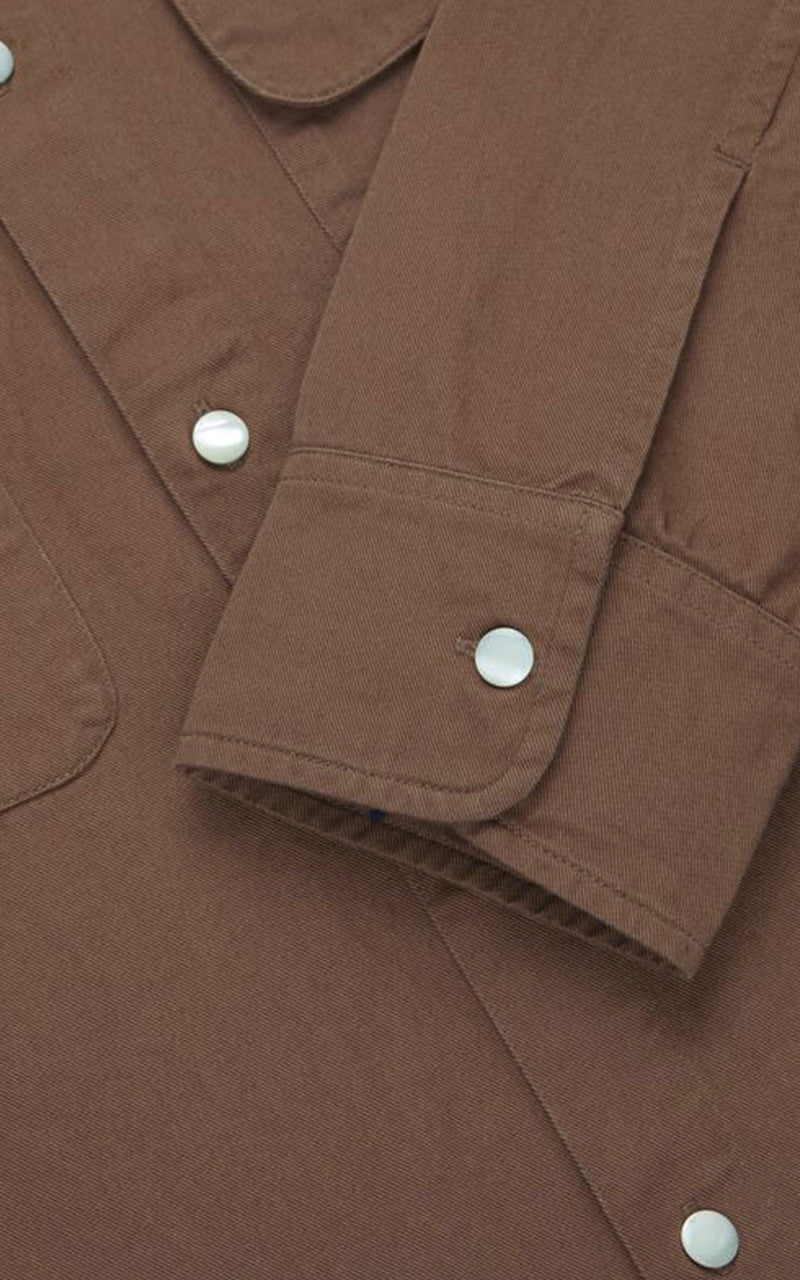 3sixteen Western Overshirt Rust