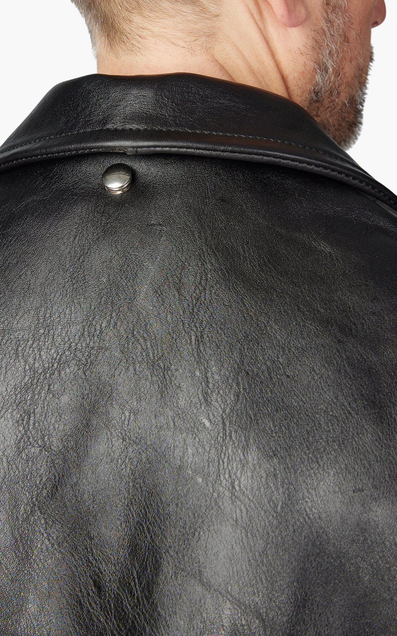 3sixteen x Schott NYC 519 Horsehide Perfecto Black