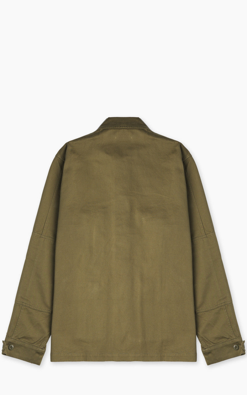 3sixteen BDU Jacket Back Satin Olive 3sixteen BDU Jacket Back Satin Olive