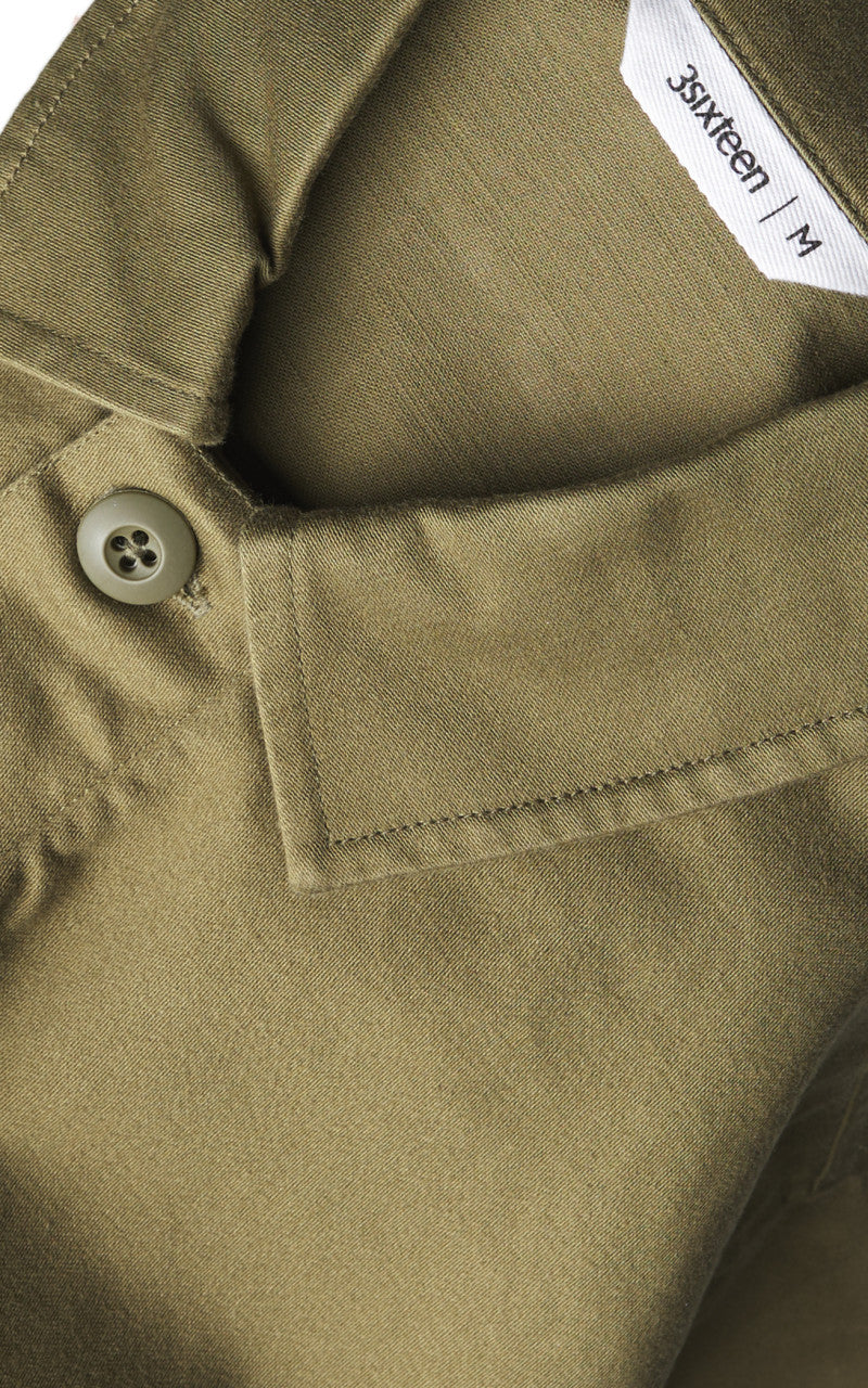 3sixteen BDU Jacket Back Satin Olive