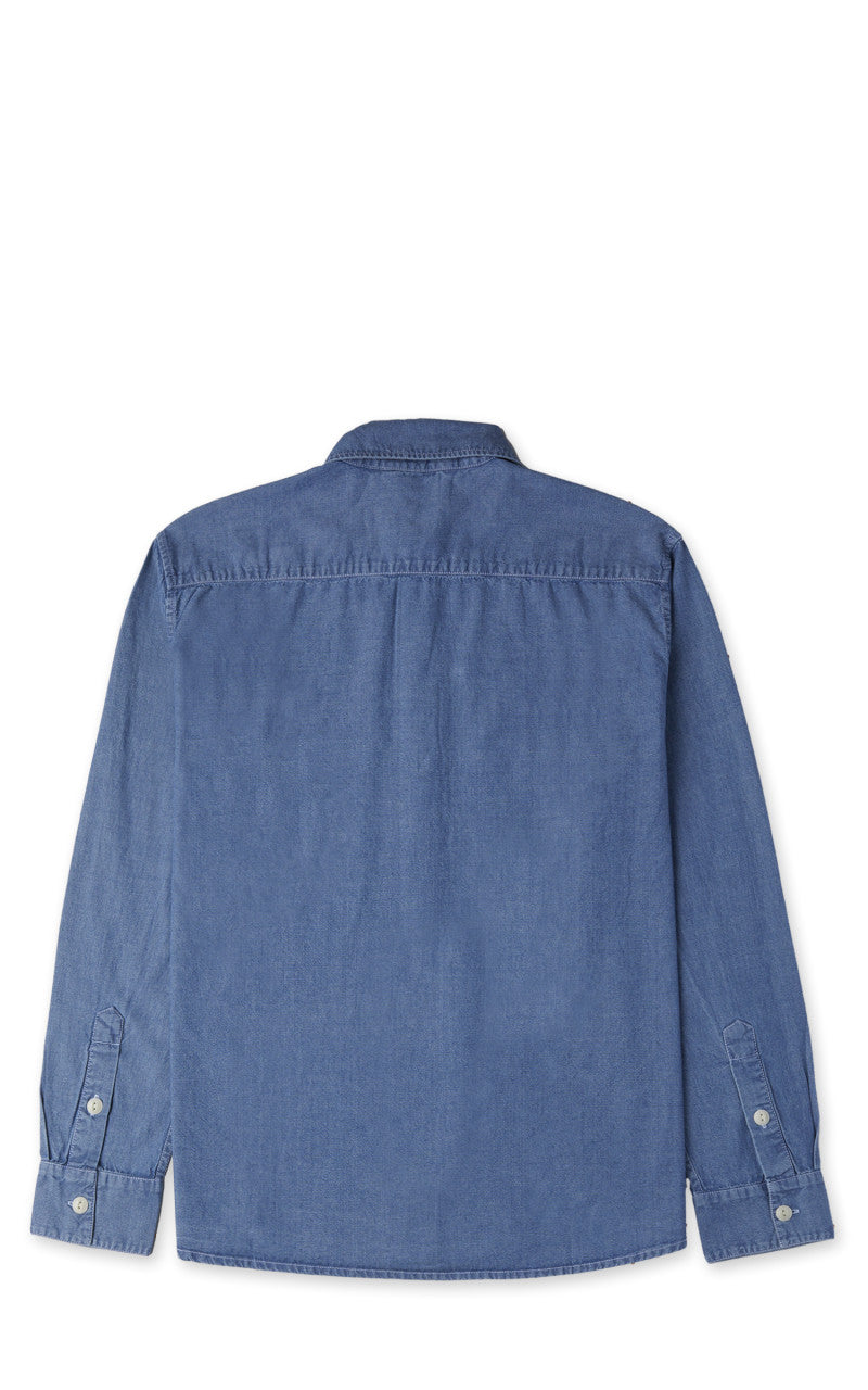 3sixteen Utility Shirt Chambray Indigo
