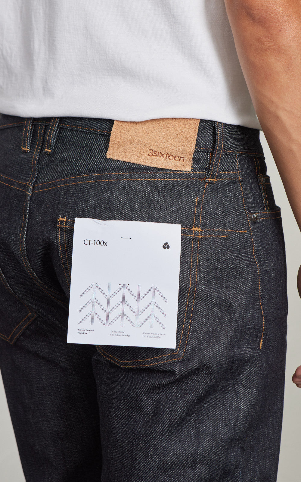 3sixteen CT-100x Classic Tapered Selvedge Indigo 14.5oz