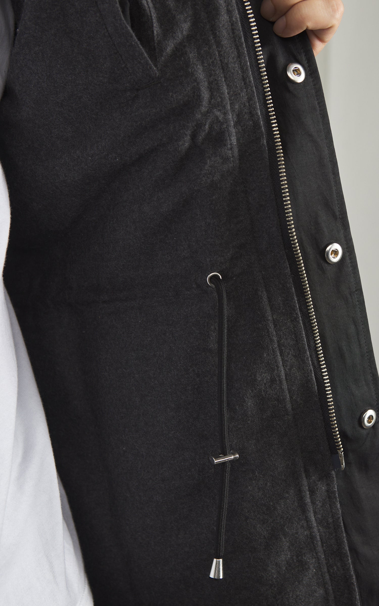 3sixteen Country Jacket Waxed Nylon Black