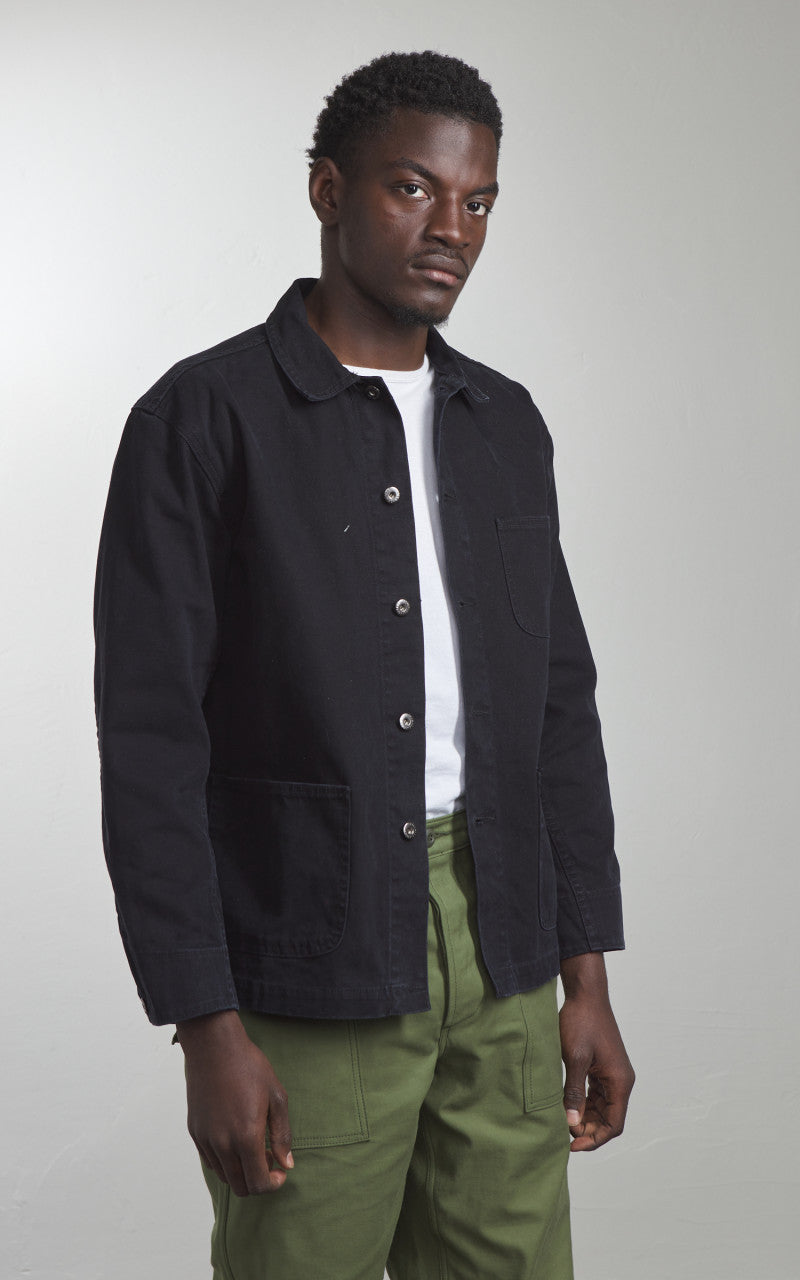 3sixteen Chore Jacket Stonewash Canvas Black