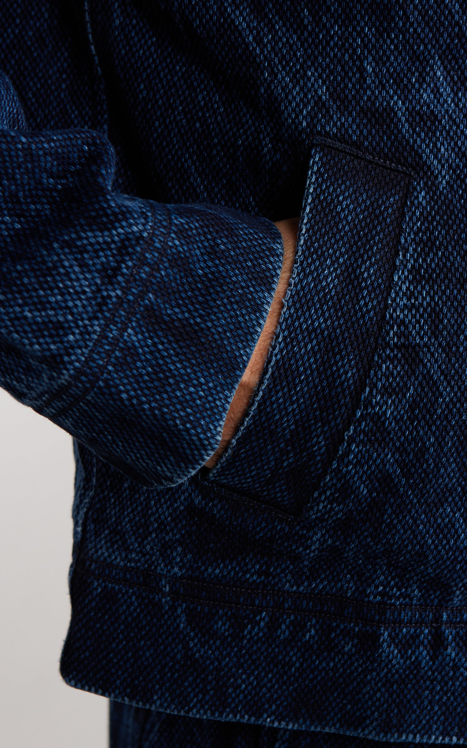 3sixteen Club Jacket Indigo Kendo Cloth