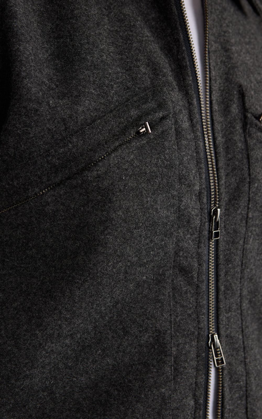 3sixteen Cycling Jacket Wool Charcoal