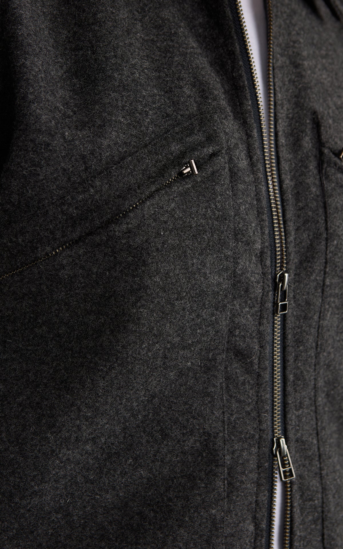 3sixteen Cycling Jacket Wool Charcoal