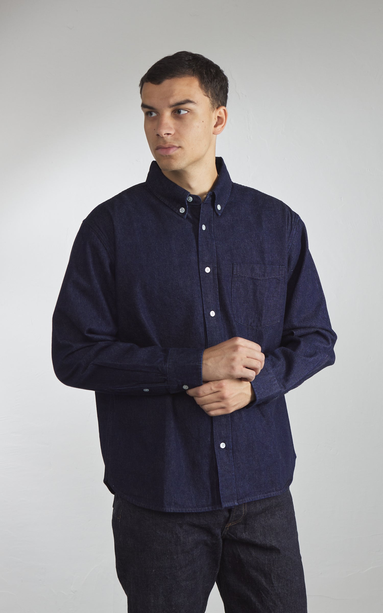 3sixteen Denim BD Shirt Indigo