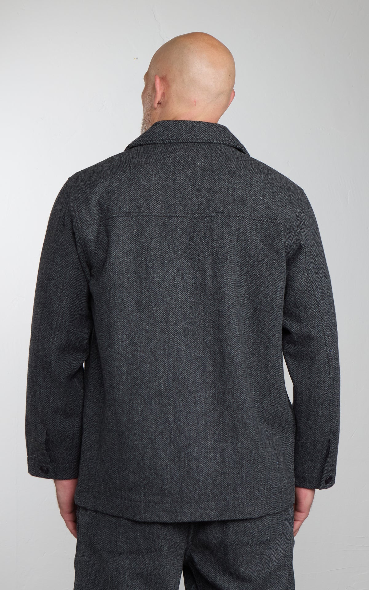 3sixteen Easy Jacket Tweed Black