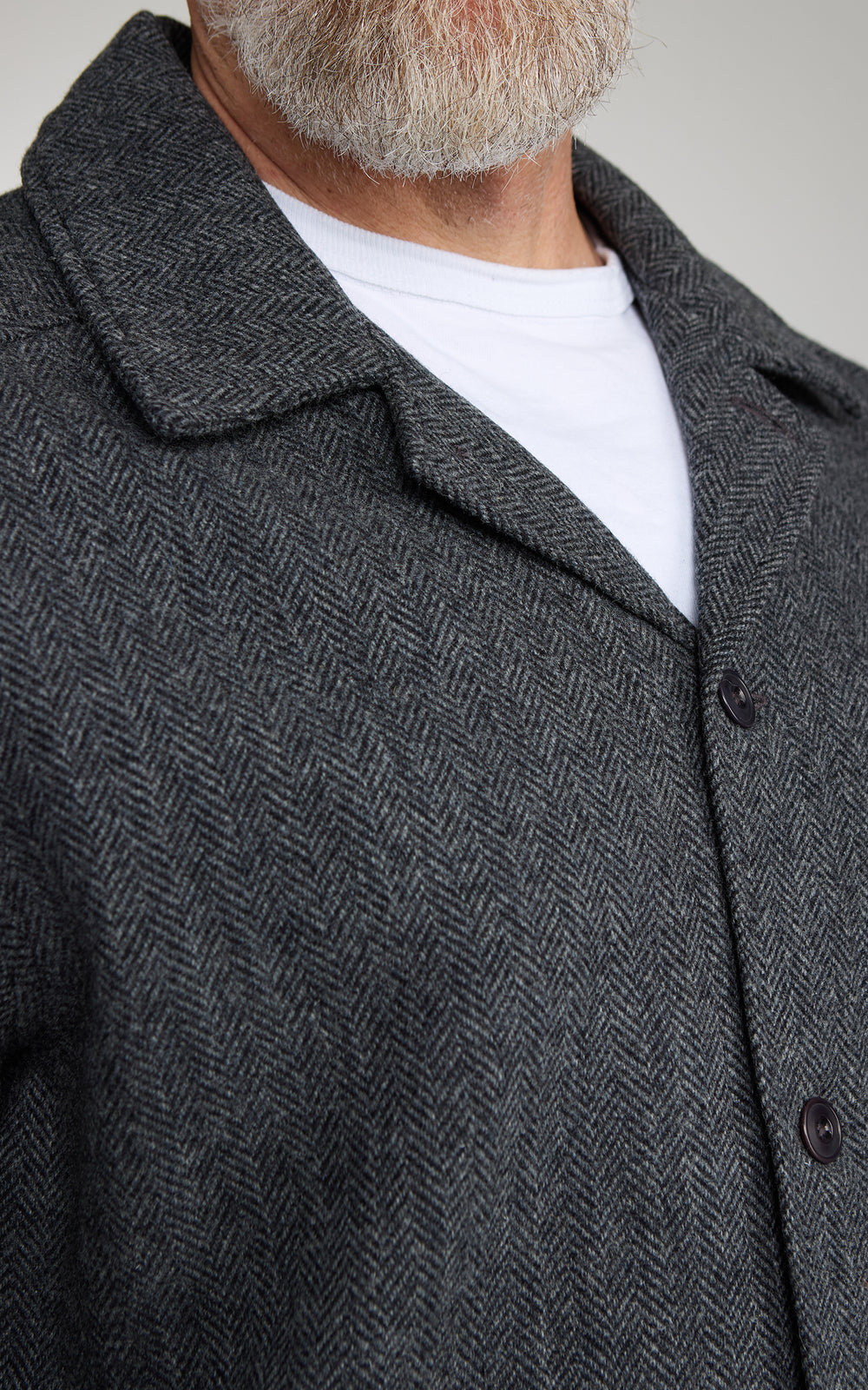 3sixteen Easy Jacket Tweed Black