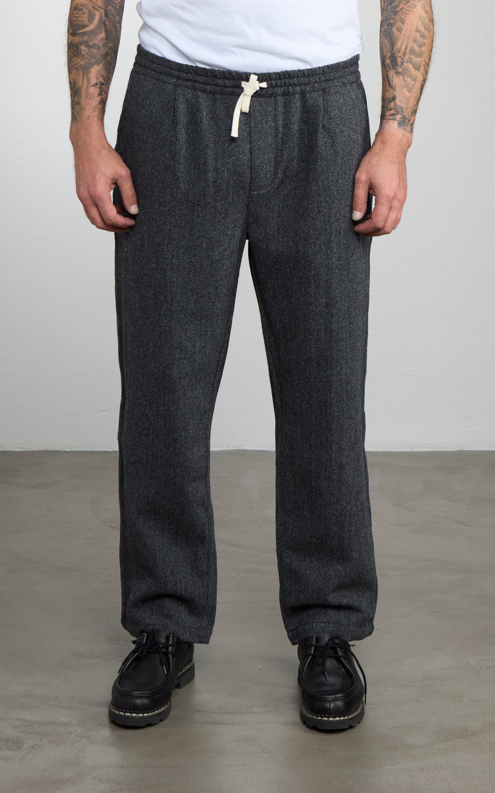 3sixteen Easy Pant Tweed Black
