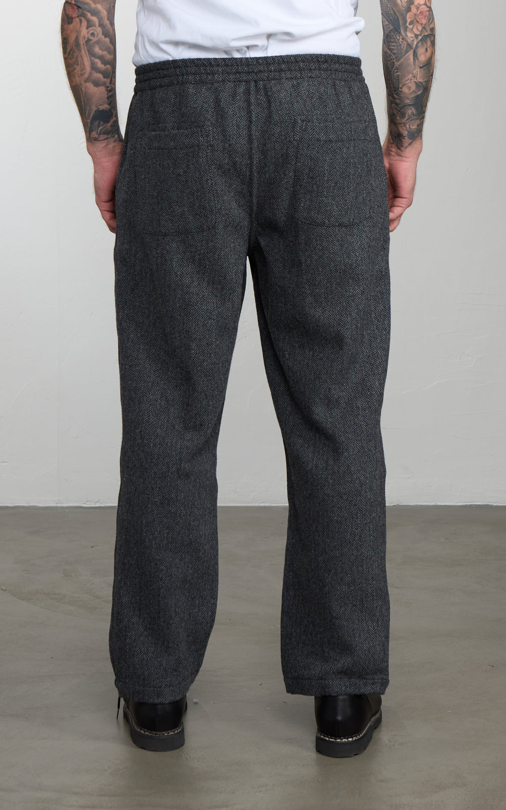 3sixteen Easy Pant Tweed Black