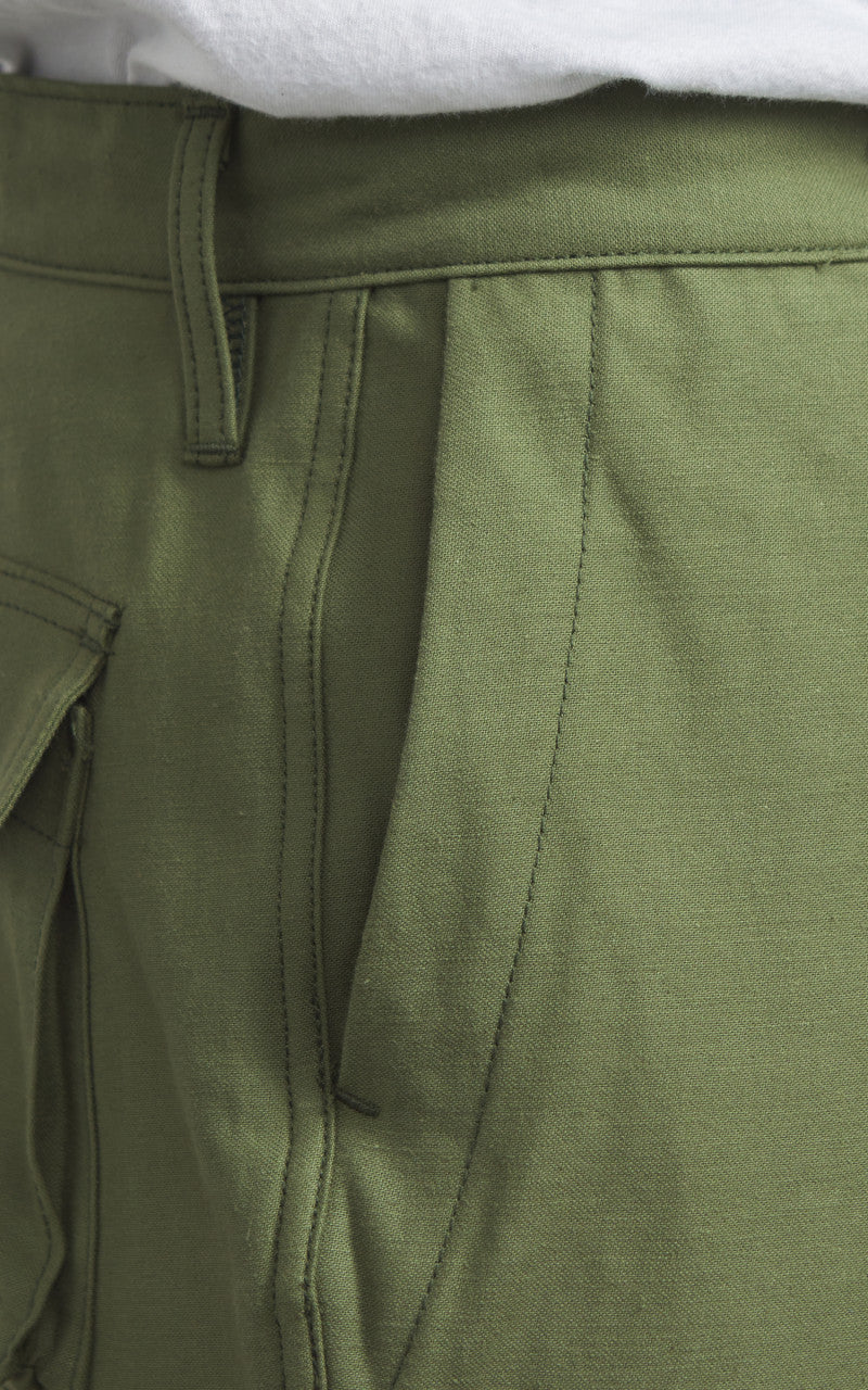 3sixteen Fatigue Pants Back Satin Olive