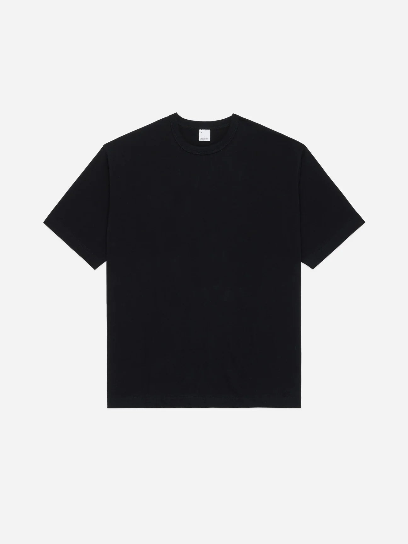 3sixteen Heavyweight Boxy T-Shirt Black